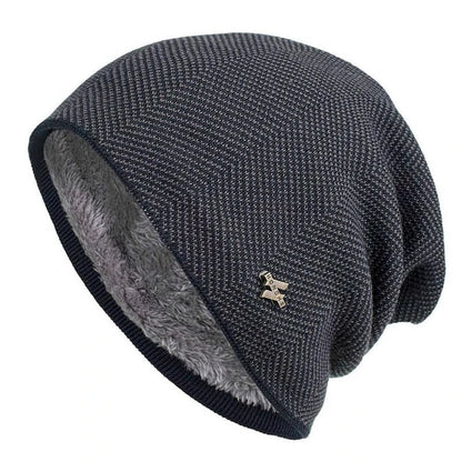 Thread & Timber Herringbone Beanie