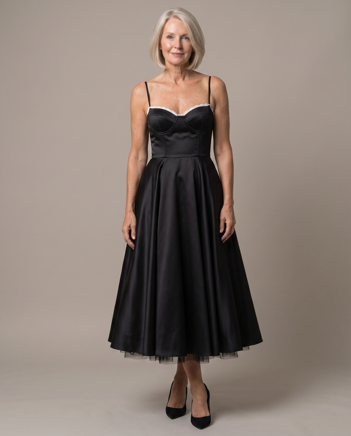SELENE | Elegant Midi Dress