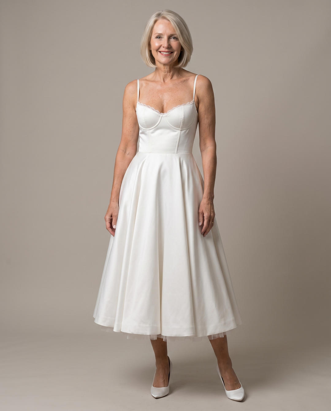 SELENE | Elegant Midi Dress