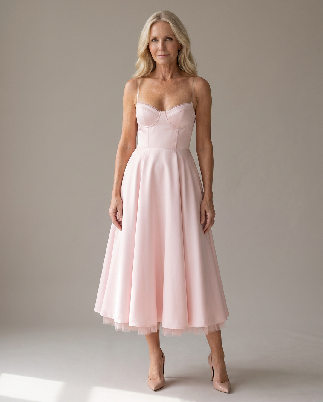 SELENE | Elegant Midi Dress