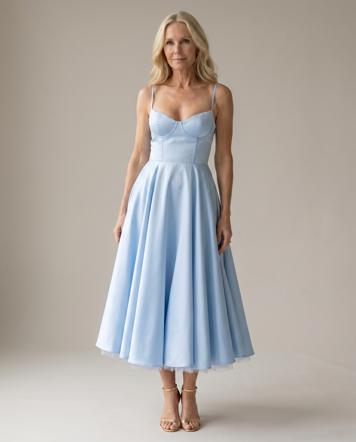 SELENE | Elegant Midi Dress