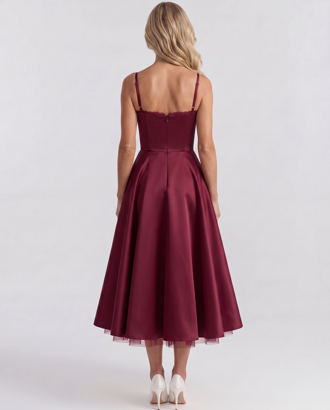 SELENE | Elegant Midi Dress