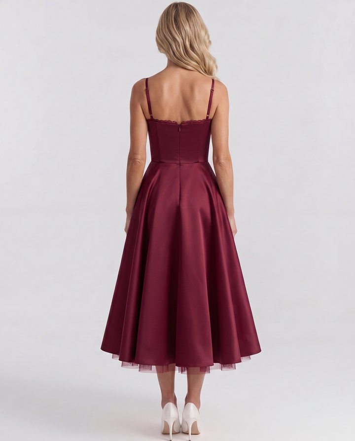 SELENE | Elegant Midi Dress