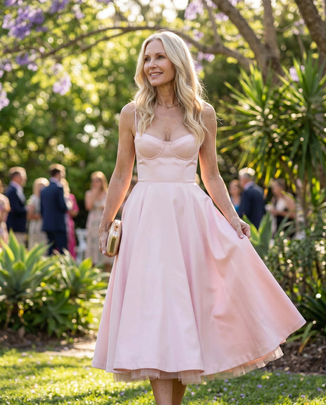 SELENE | Elegant Midi Dress