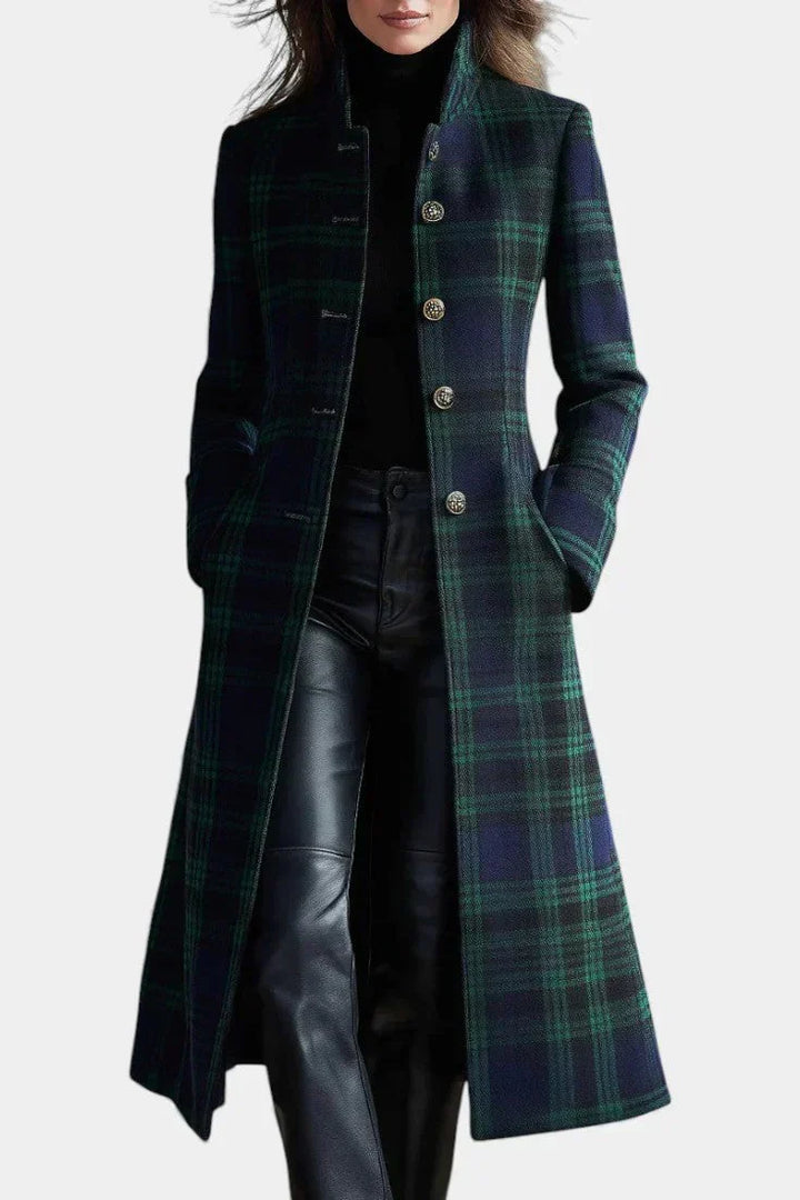 Mary | Custom-Fit Plaid Coat