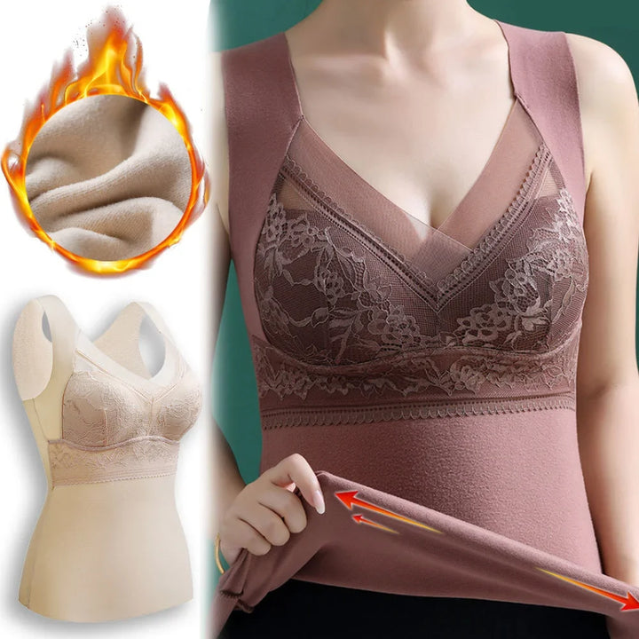 ThermaLuxe™ | Thermal Shaping Top with Built-In Bra