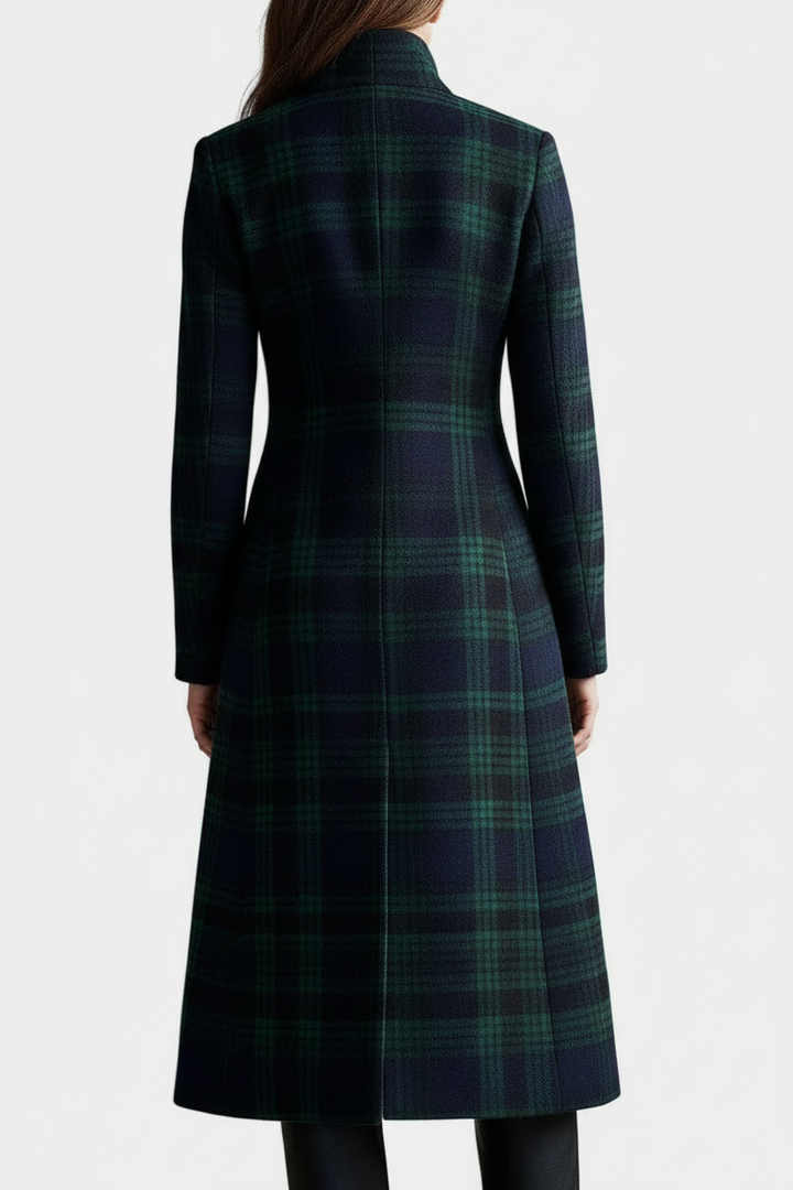 Mary | Custom-Fit Plaid Coat