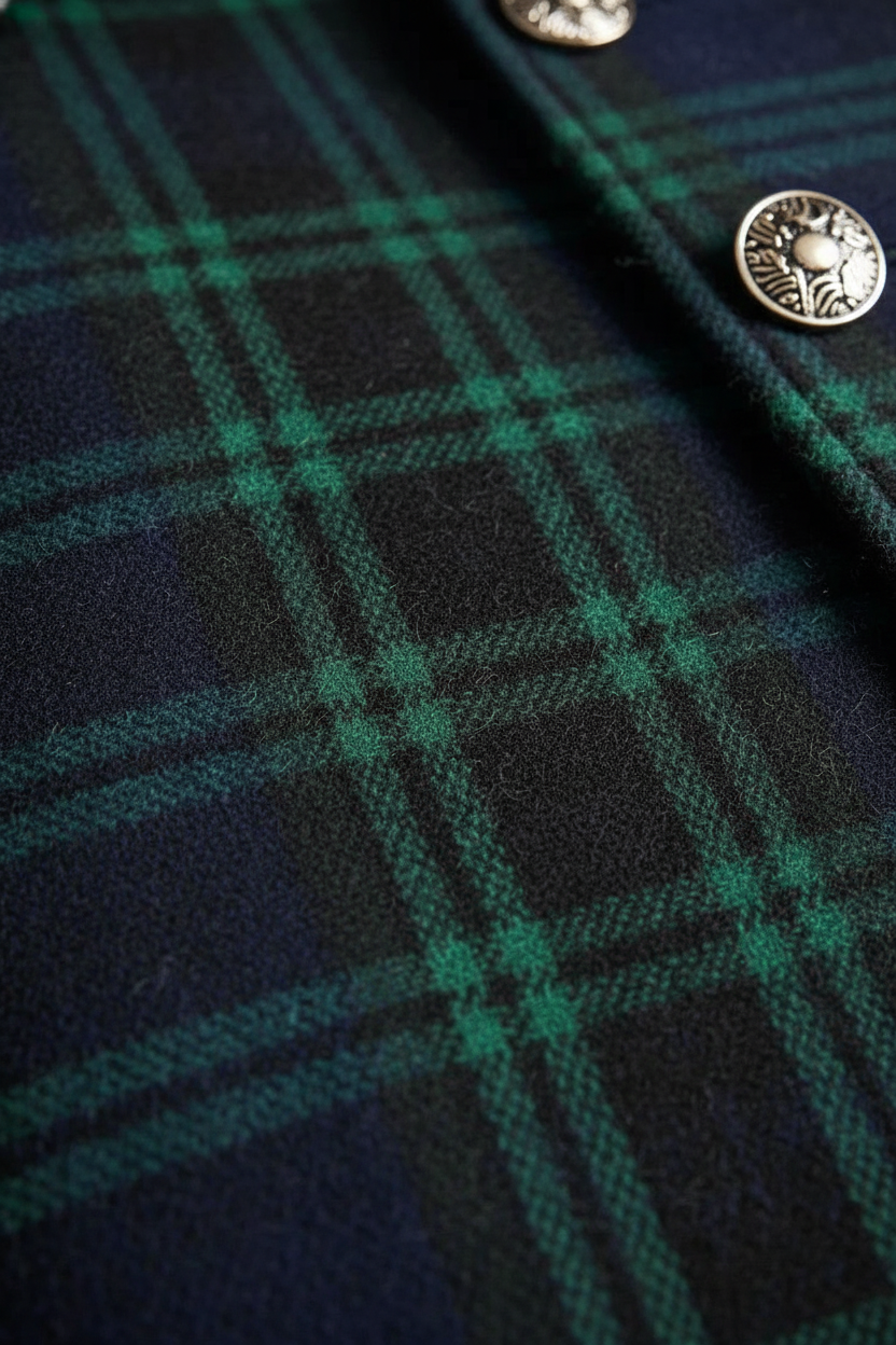 Mary | Custom-Fit Plaid Coat