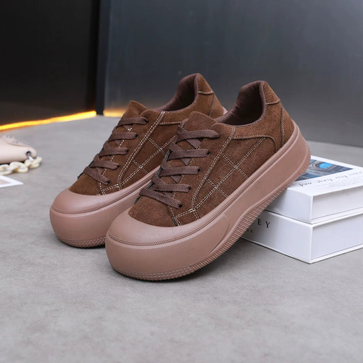 Ivanna Suede Platform Sneaker