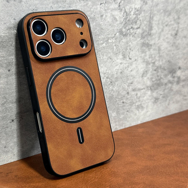Atlas Leather iPhone Case