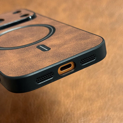 Atlas Leather iPhone Case