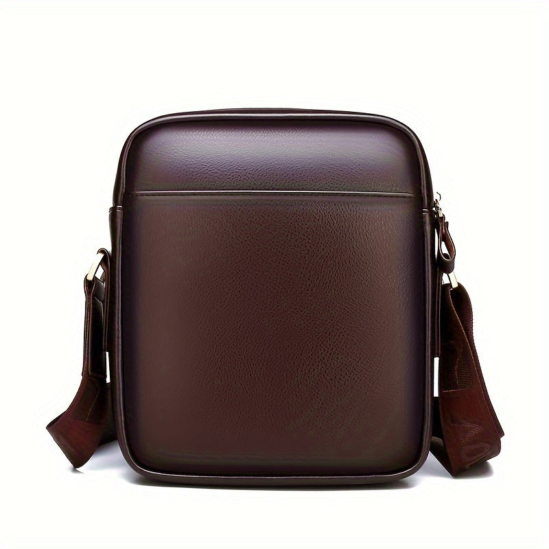 Executive Leather Messenger Bag