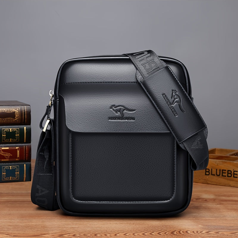 Executive Leather Messenger Bag