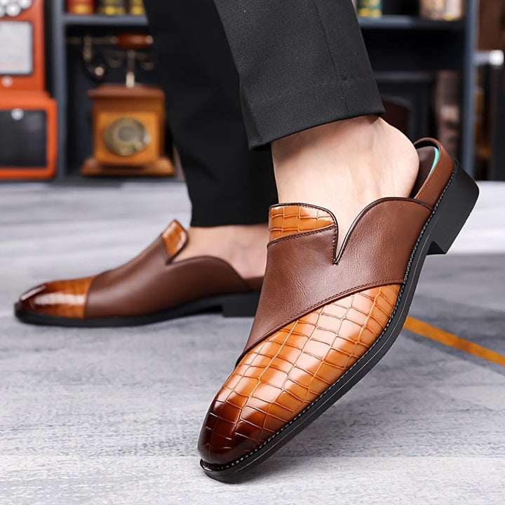 Baron Croc Mule Loafer