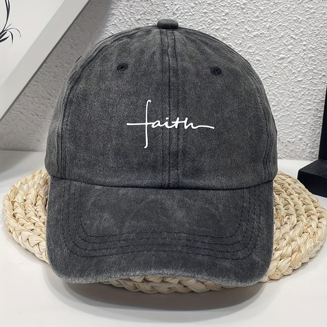 Faith Washed Cap