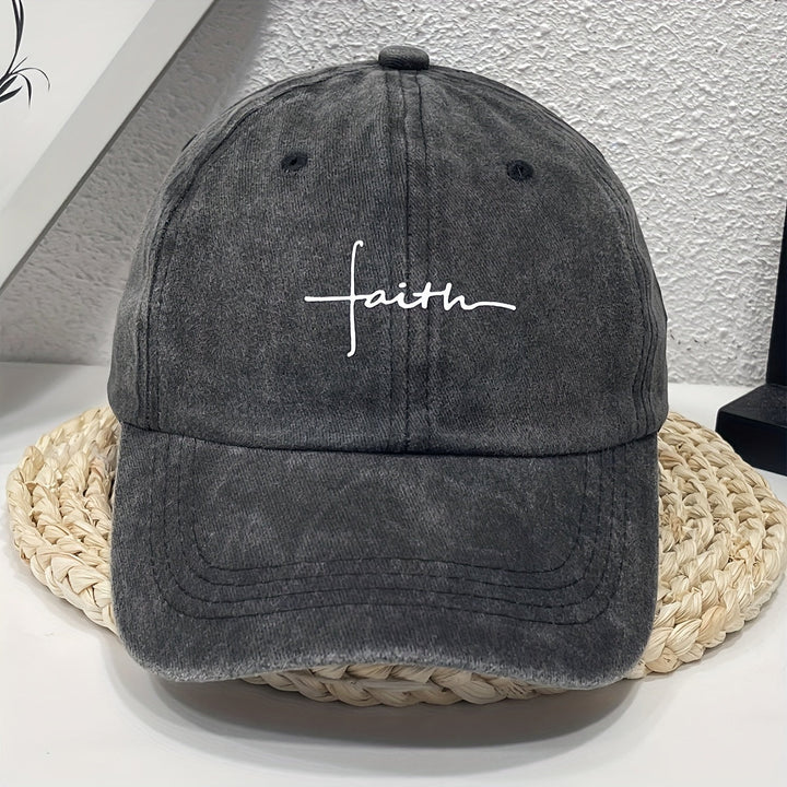 Faith Washed Cap