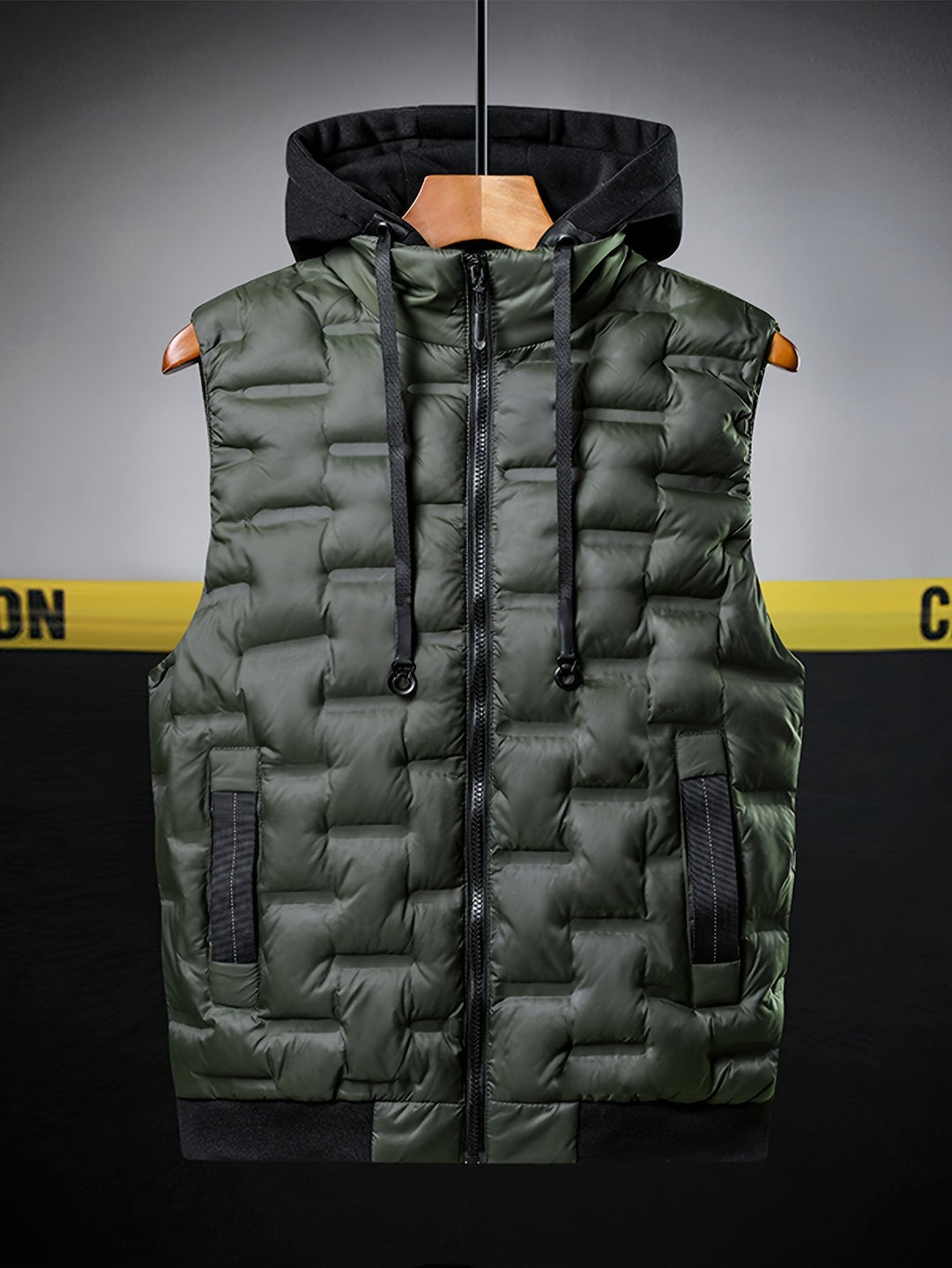 Apex Hooded Puffer Vest