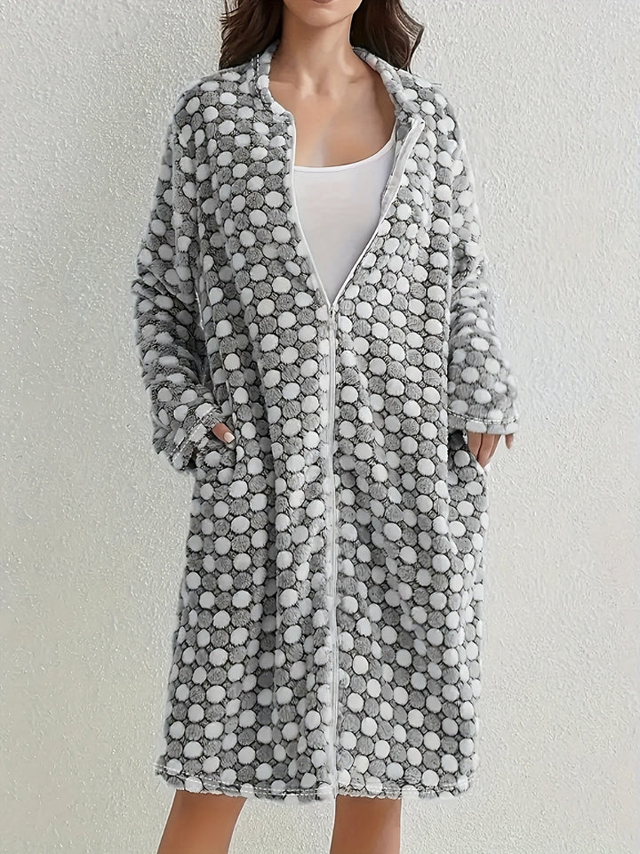 Pompure Fleece Zip Robe