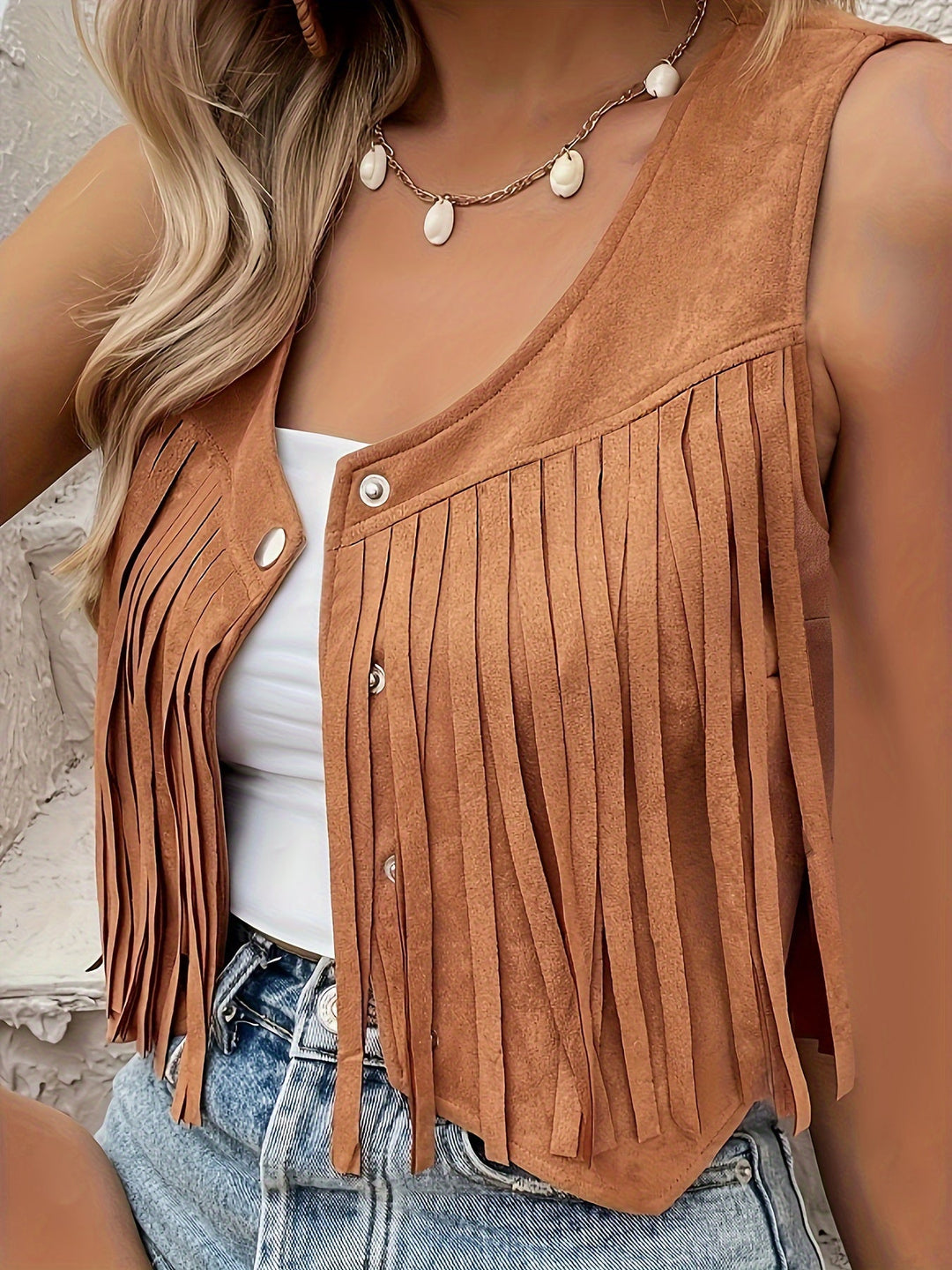 Mojave Fringe Vest