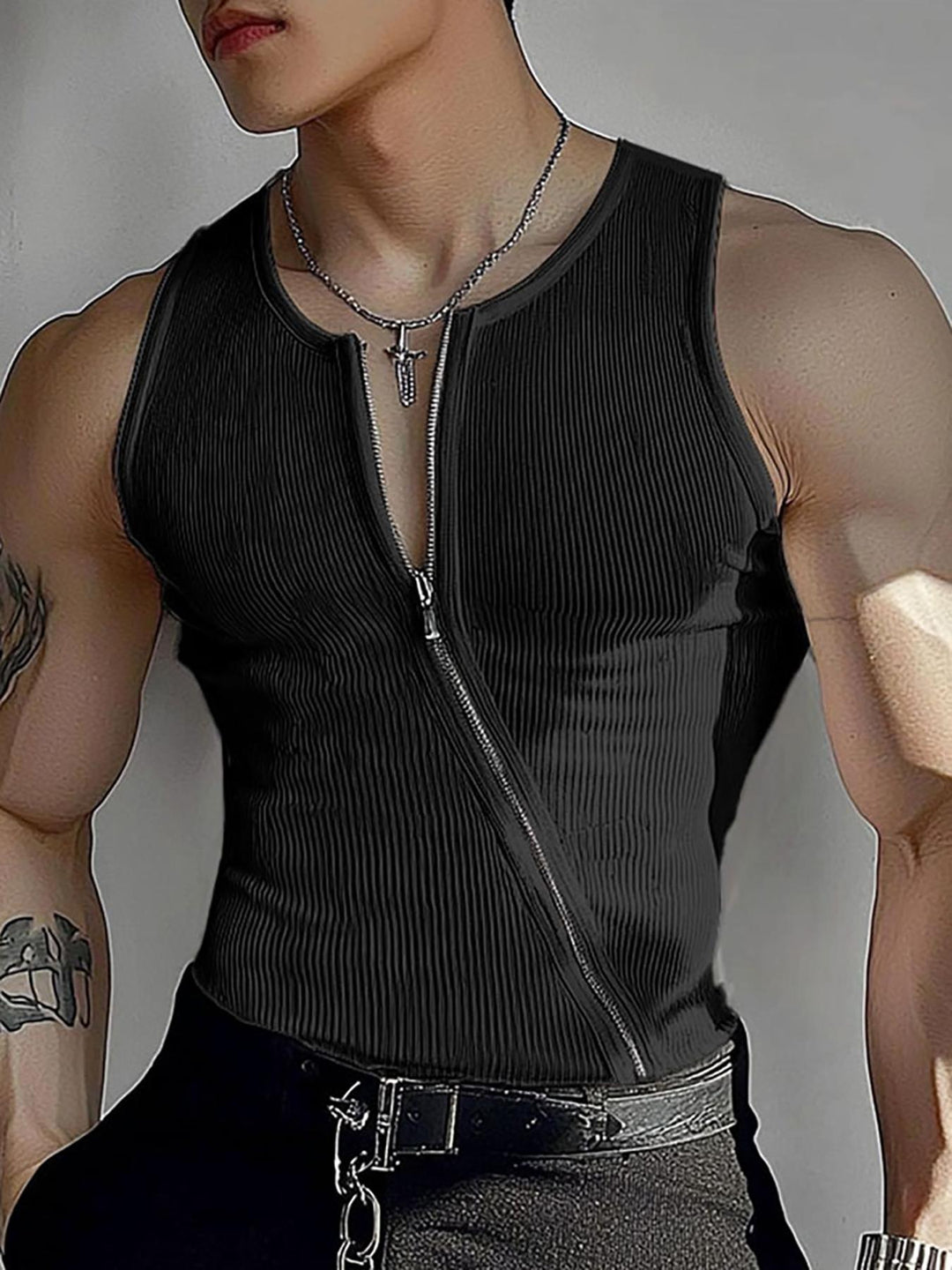 Fusion Zip Tank Top