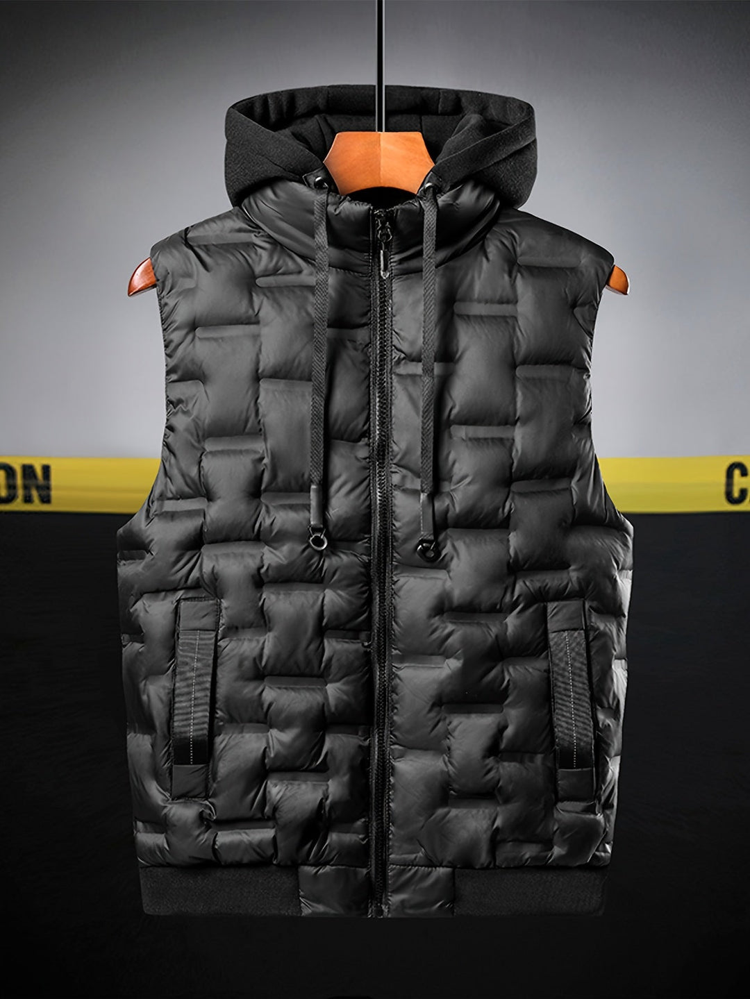 Apex Hooded Puffer Vest
