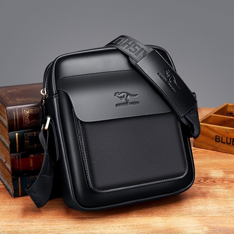 Executive Leather Messenger Bag