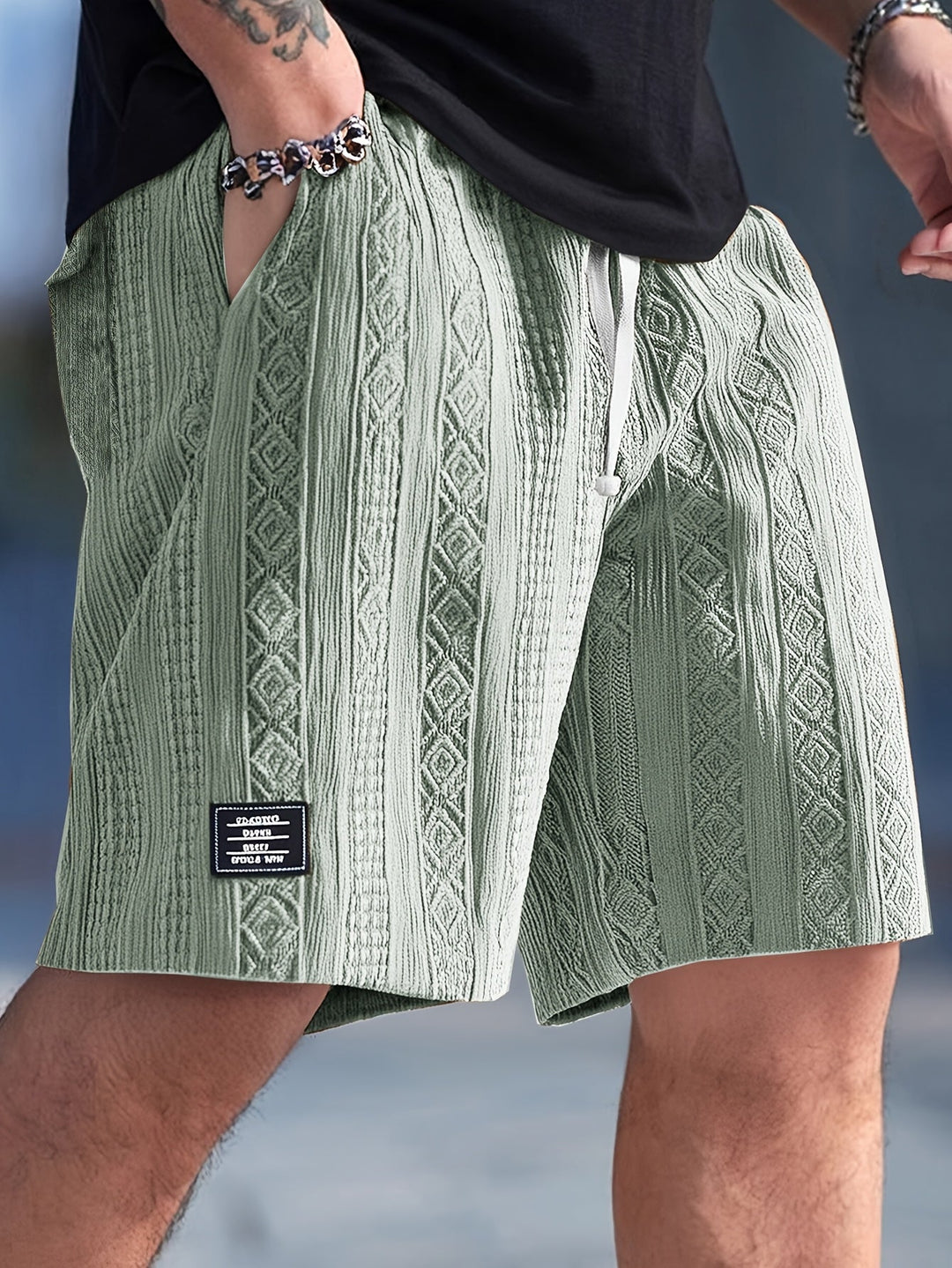 Diamond Knit Lounge Short