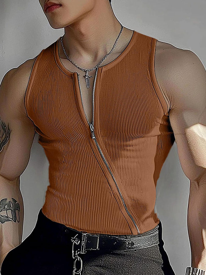Fusion Zip Tank Top
