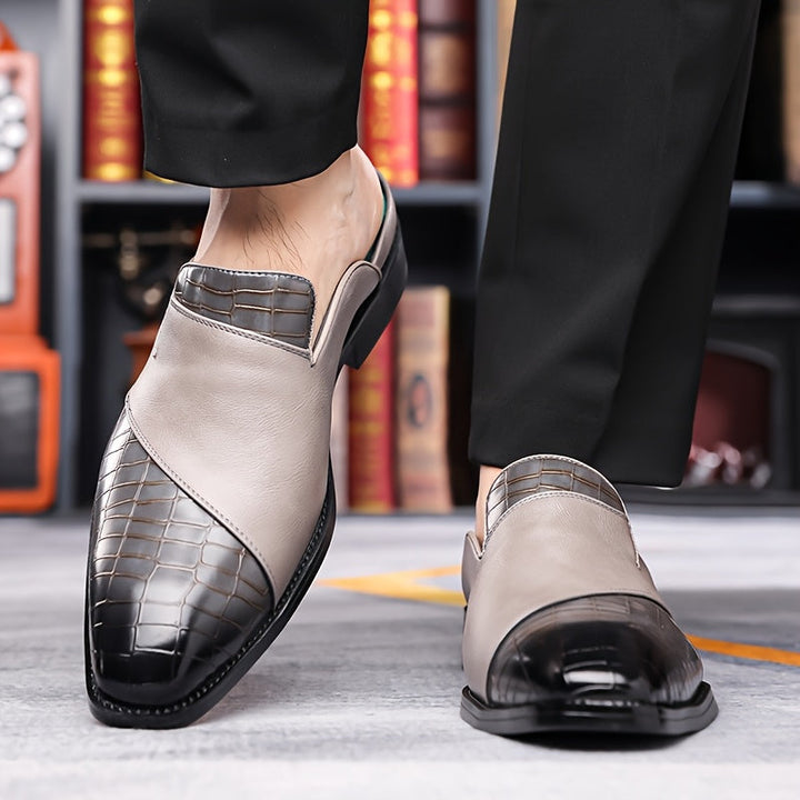 Baron Croc Mule Loafer