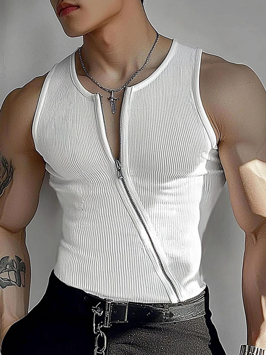 Fusion Zip Tank Top
