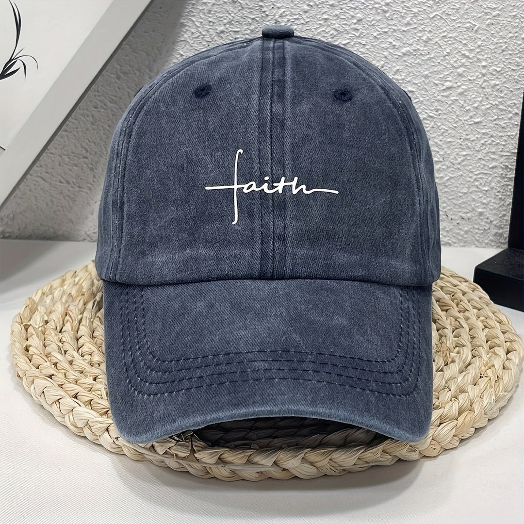 Faith Washed Cap
