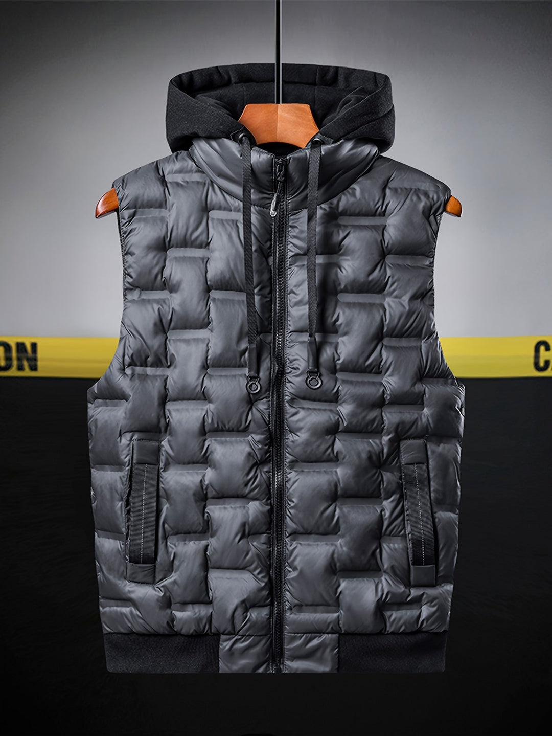 Apex Hooded Puffer Vest
