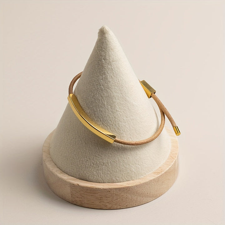 Lior Leather Bar Bracelet
