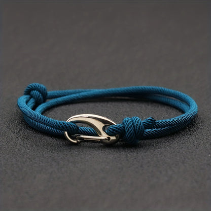Hook & Hollow Rope Bracelet