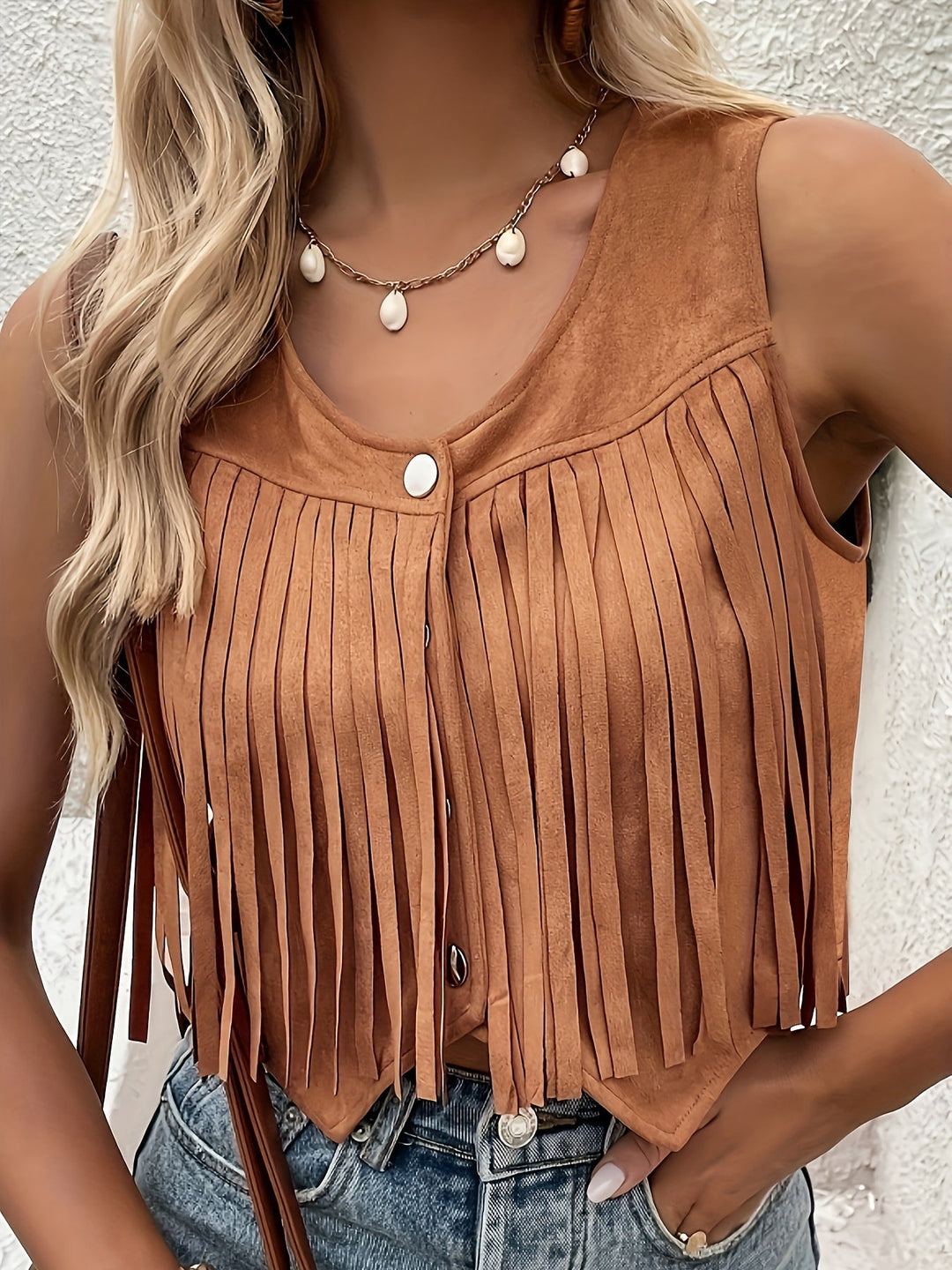 Mojave Fringe Vest