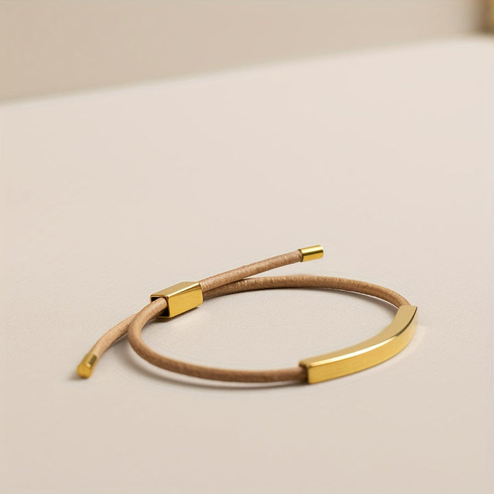 Lior Leather Bar Bracelet