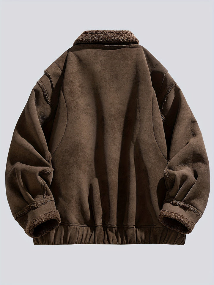 Sentry Suede Aviator Jacket