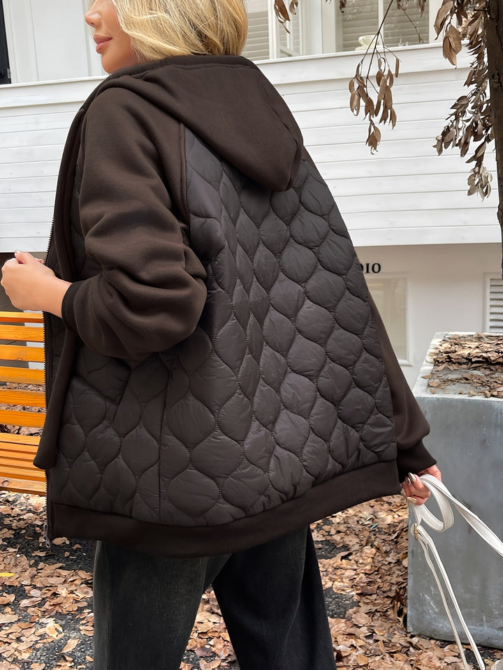 Colette Quilted Hoodie Jacket