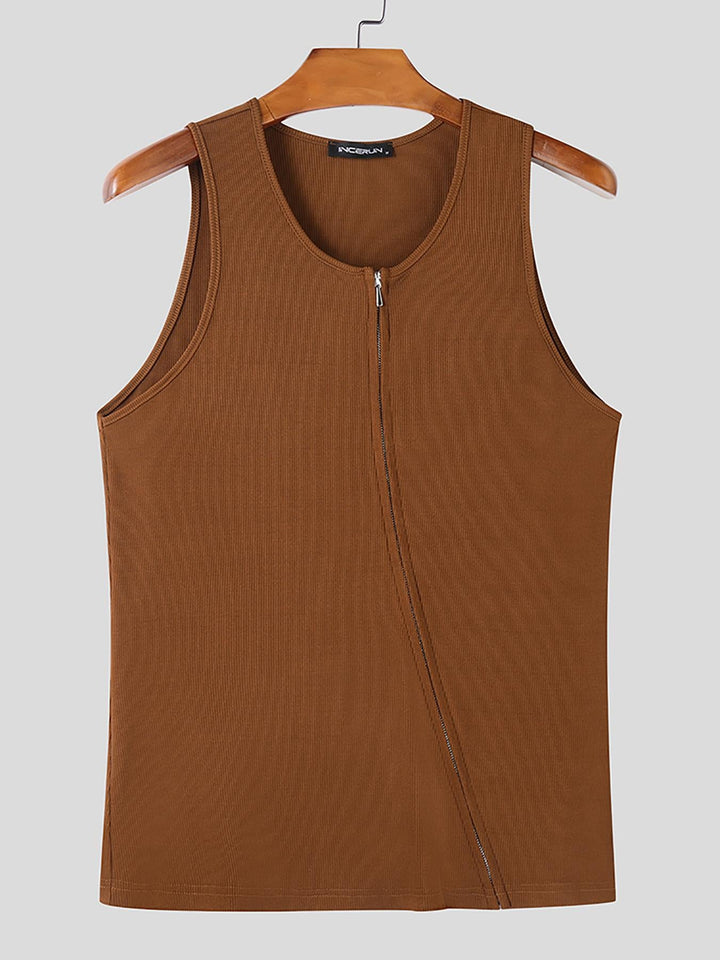 Fusion Zip Tank Top