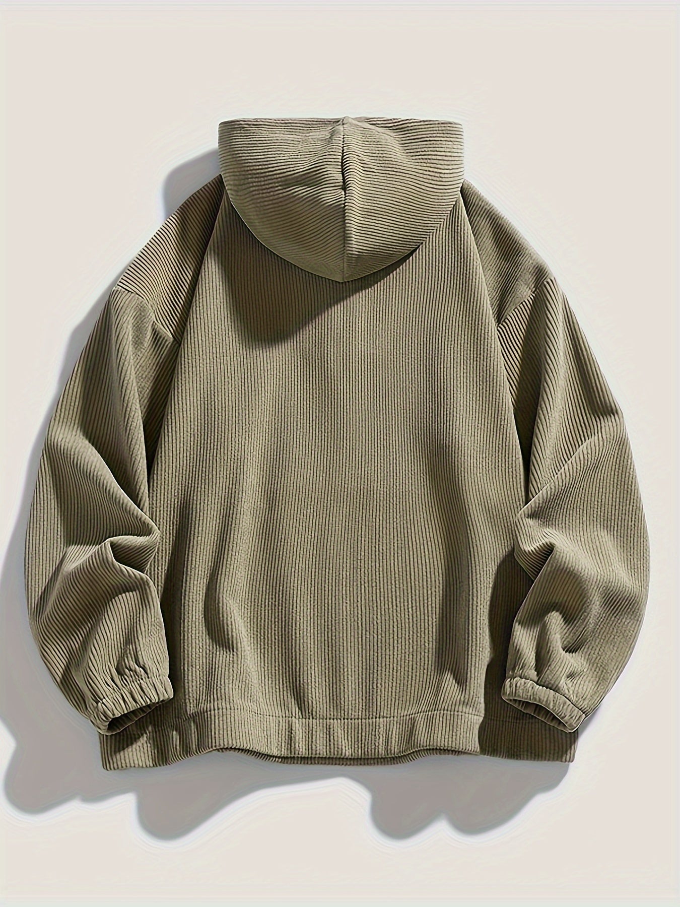 Corduroy Quarter-Zip Hoodie