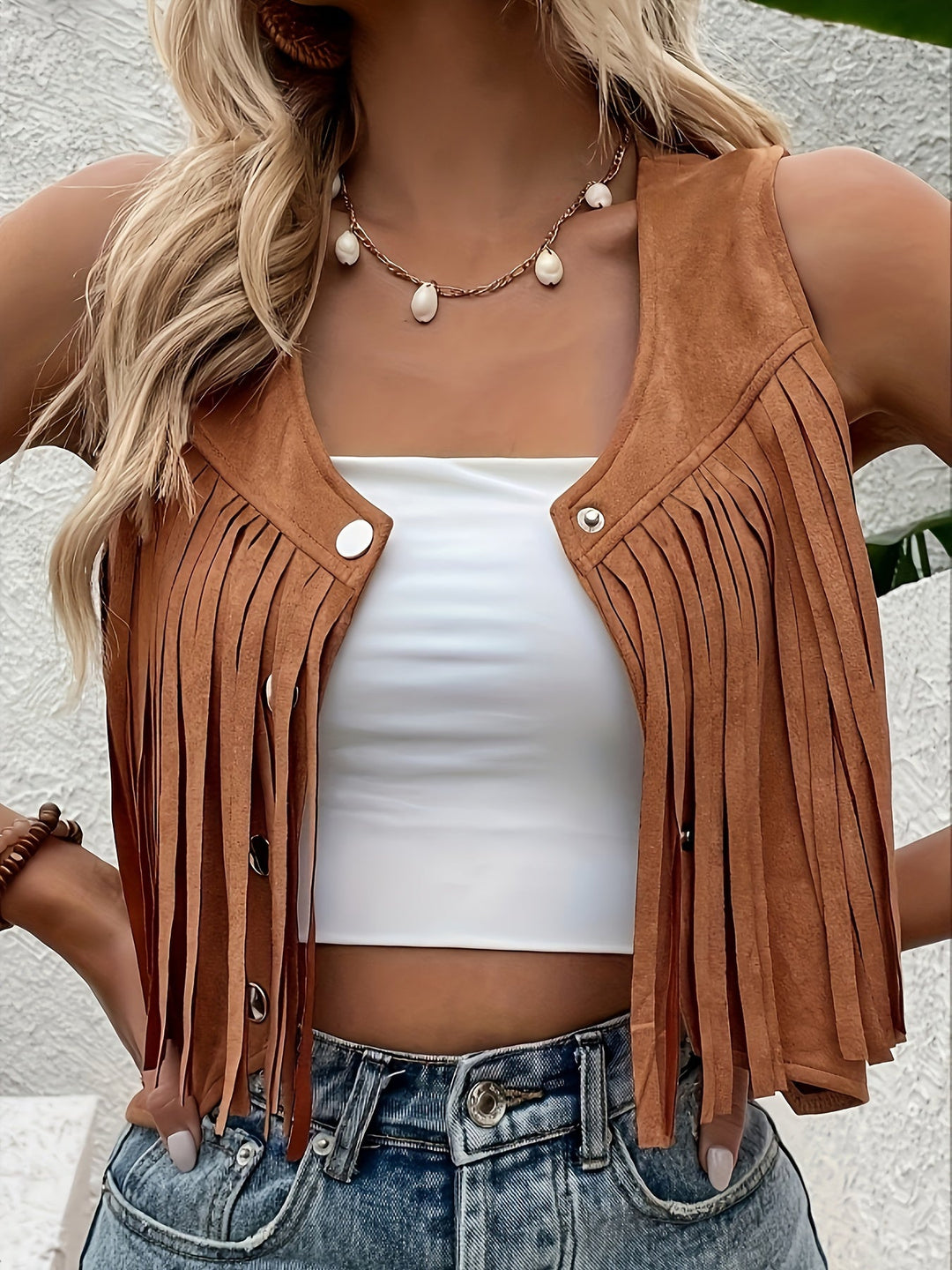 Mojave Fringe Vest