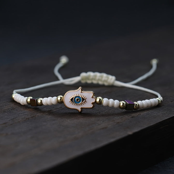 Royal Hamsa Rope Bracelet