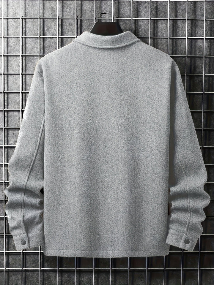 Montel Wool Snap Jacket