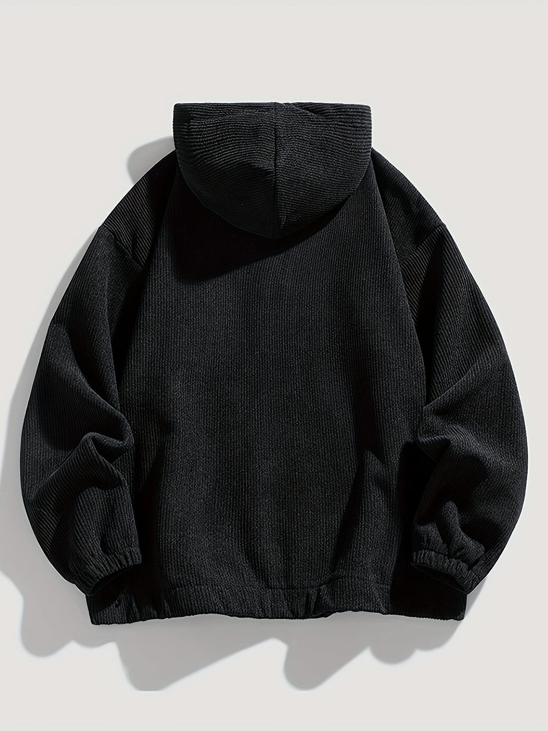 Corduroy Quarter-Zip Hoodie