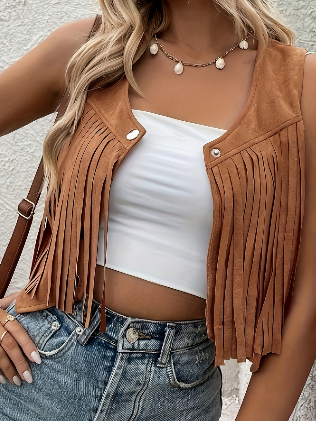 Mojave Fringe Vest