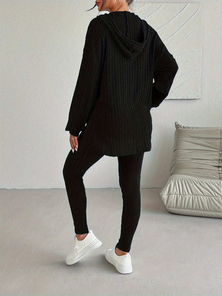 Camden Ribbed Knit Lounge Set