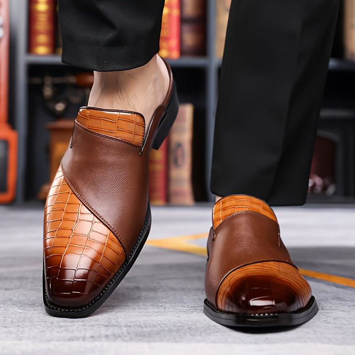 Baron Croc Mule Loafer