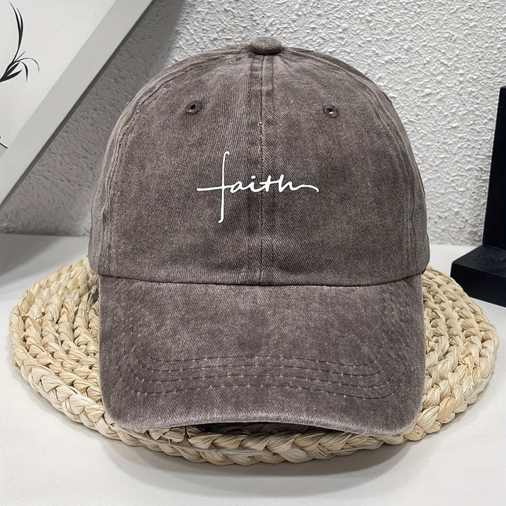 Faith Washed Cap