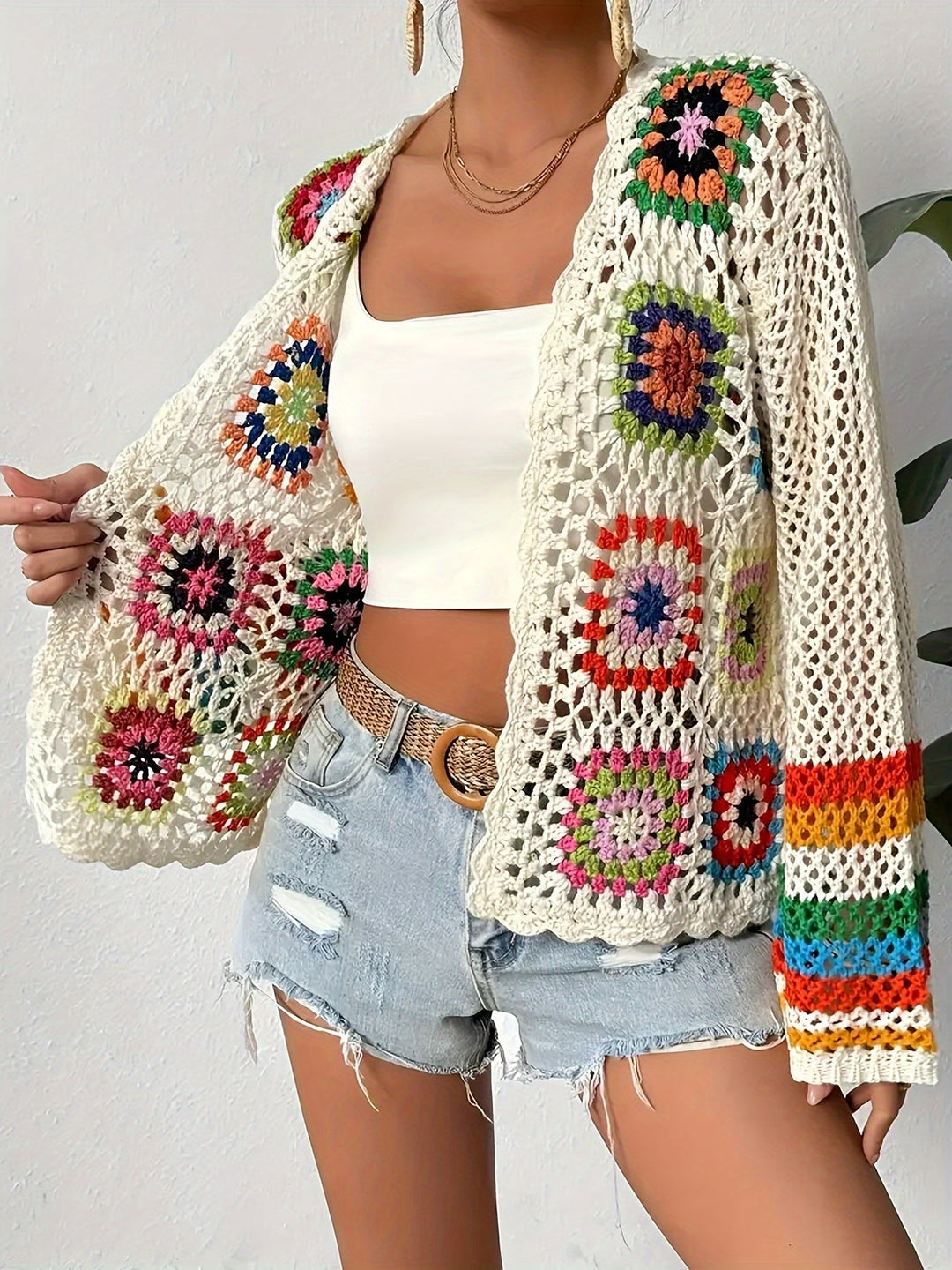 Eden Mosiac Crochet Cardigan