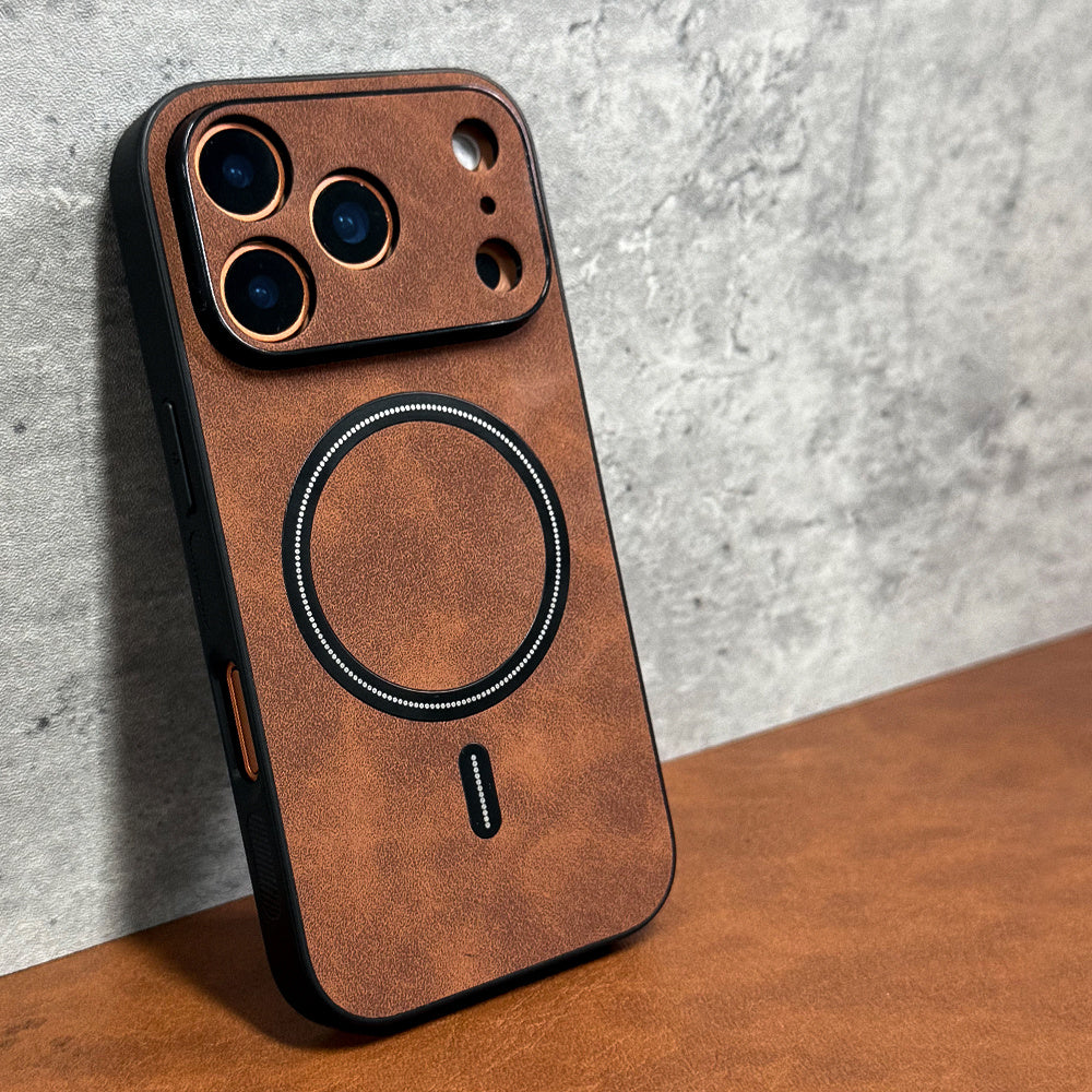Atlas Leather iPhone Case
